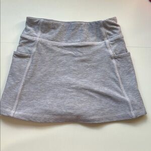 Hanna Anderson Gray Kids Skort 120 CM US 6-7